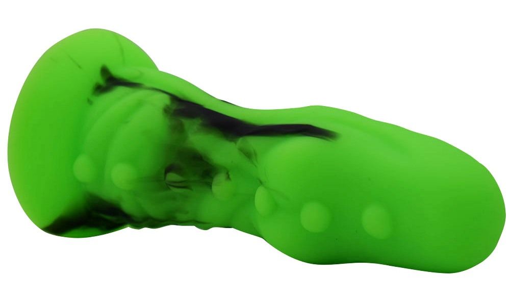 FAAK - Aligator Dildo - Green/Black photo-13