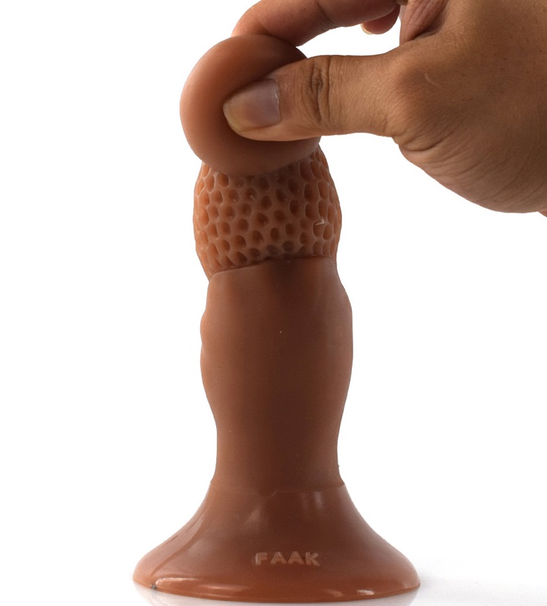 FAAK - Mushroom Dual Layer Dildo - Skin photo-3