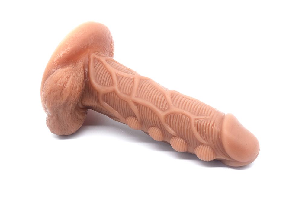 FAAK - Bumpy Dual Layer Dildo - Skin photo-7