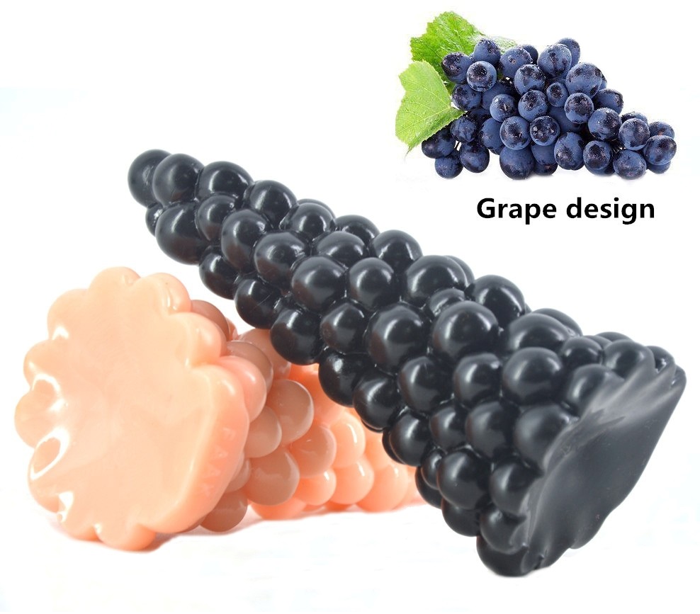 FAAK - Grape Anal Plug - Black photo-3