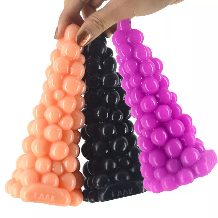 FAAK - Grape Anal Plug - Black photo-6