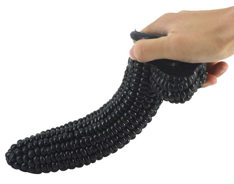 FAAK - Corn Shape Dildo - Black photo-6