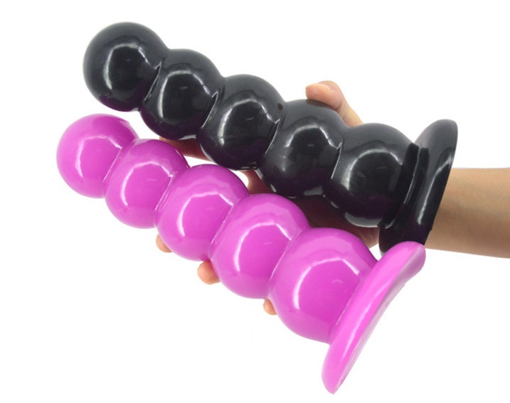 FAAK - Beads Anal Plug - Purple photo-7