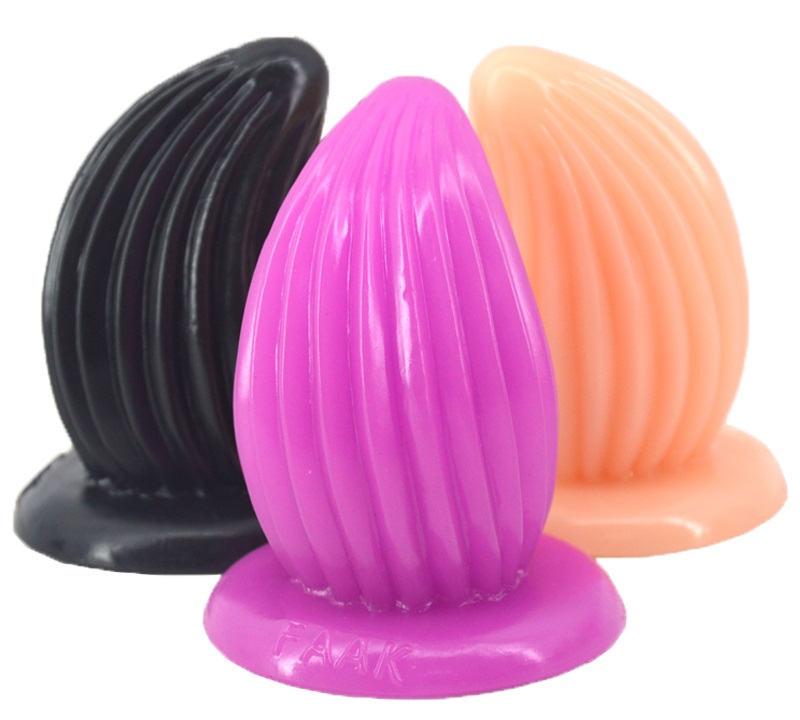 FAAK - Small Conch Anal Plug - Purple photo-7