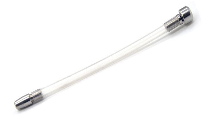 FAAK - Chastity Cage 01 w Catheter 45mm - Silver photo-9