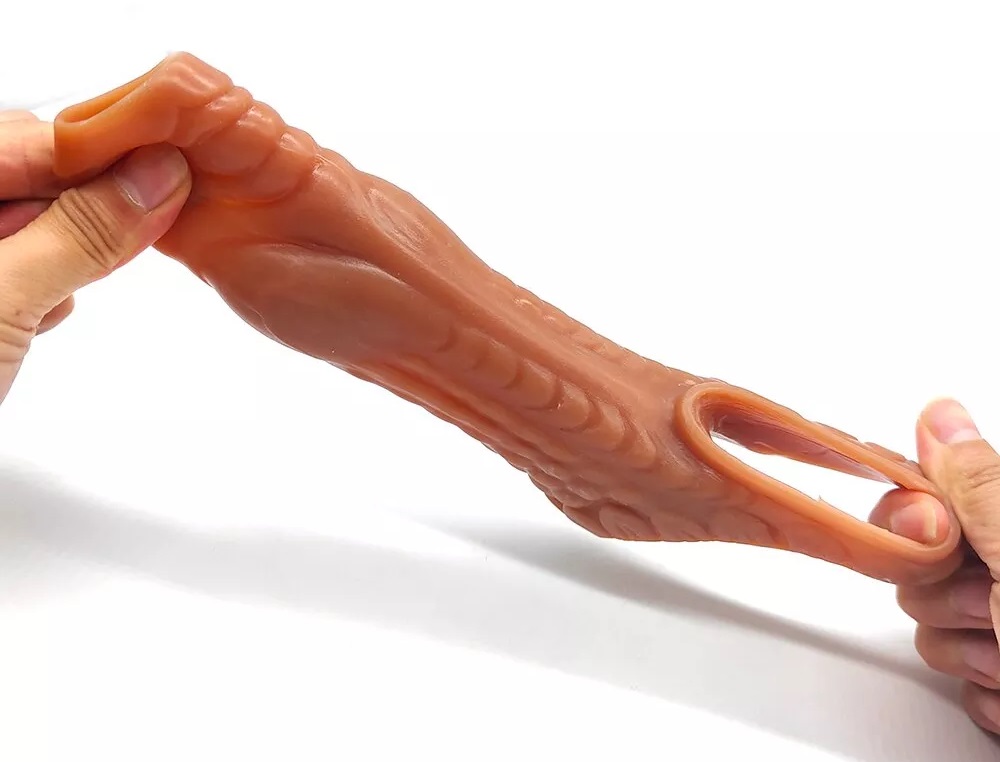 FAAK - Beasty Cock Sleeve - White photo-3