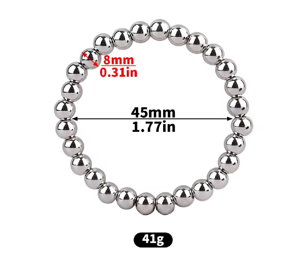 FAAK - Metal Cock Ring 45mm - Silver photo-2