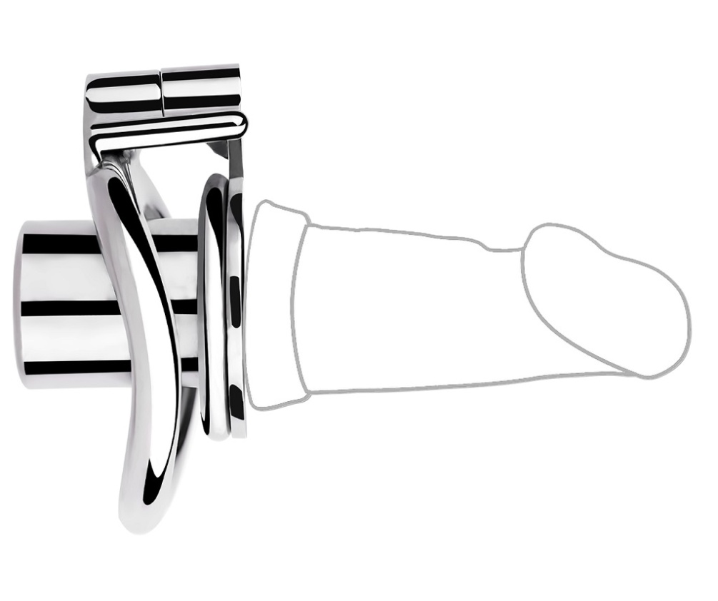 FAAK - Chastity Cage w Dick 409 L-size photo-5