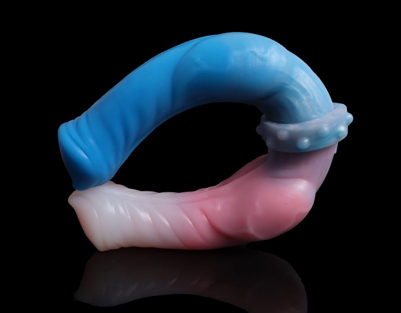 FAAK - Monster Double Dildo - Macaron photo-8