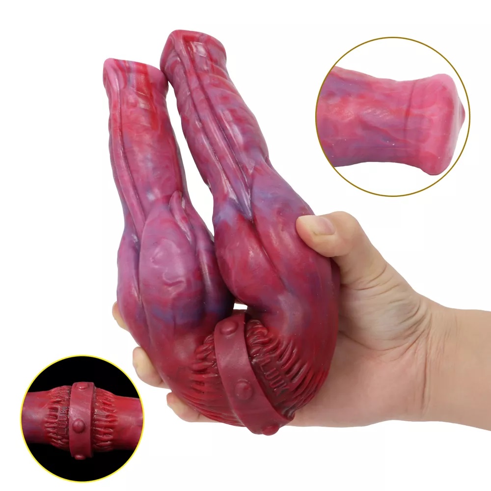 FAAK - Dog Double Dildo - Magic Dragon photo-2