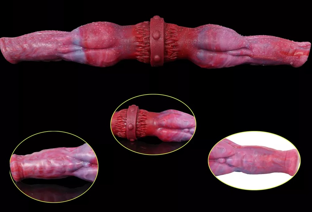 FAAK - Dog Double Dildo - Magic Dragon photo-9