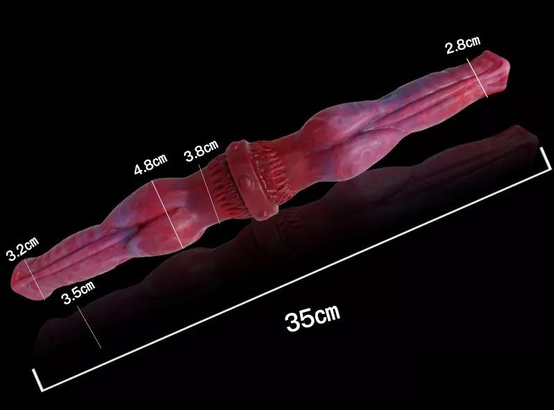 FAAK - Dog Double Dildo - Magic Dragon photo-10