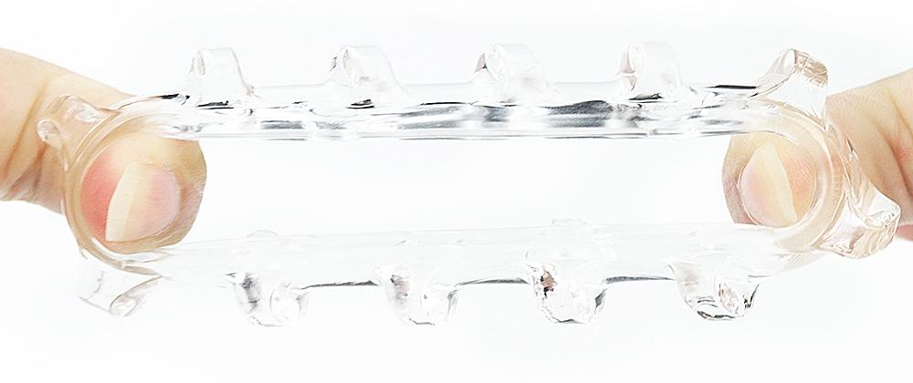 Lovetoy - Power Plus Cockring 4.5cm - Clear photo-3 Lovetoy - Power Plus Cockring 4.5cm - Clear photo-3