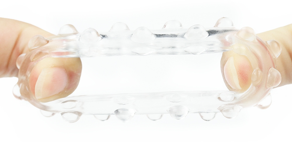 Lovetoy - Power Plus Cockring 4cm - Clear photo-3