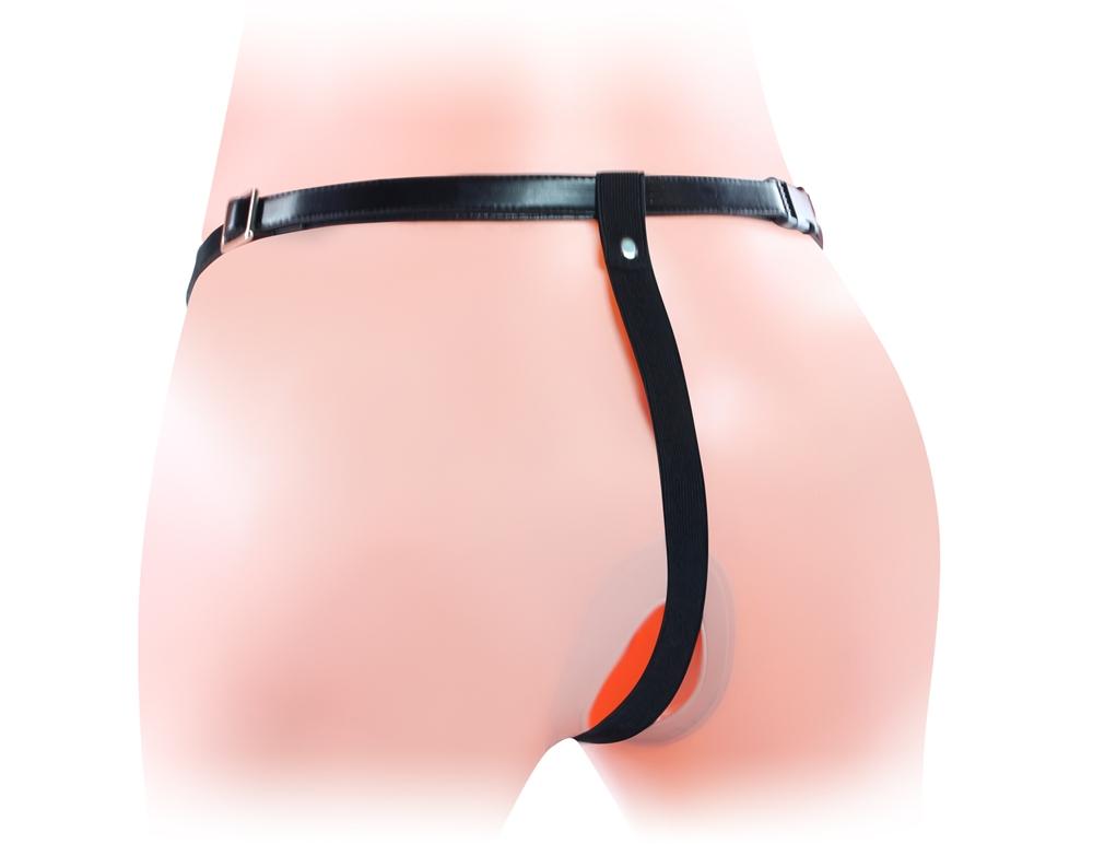 Lovetoy - Unisex Hollow Double Strap On - Flesh photo-2