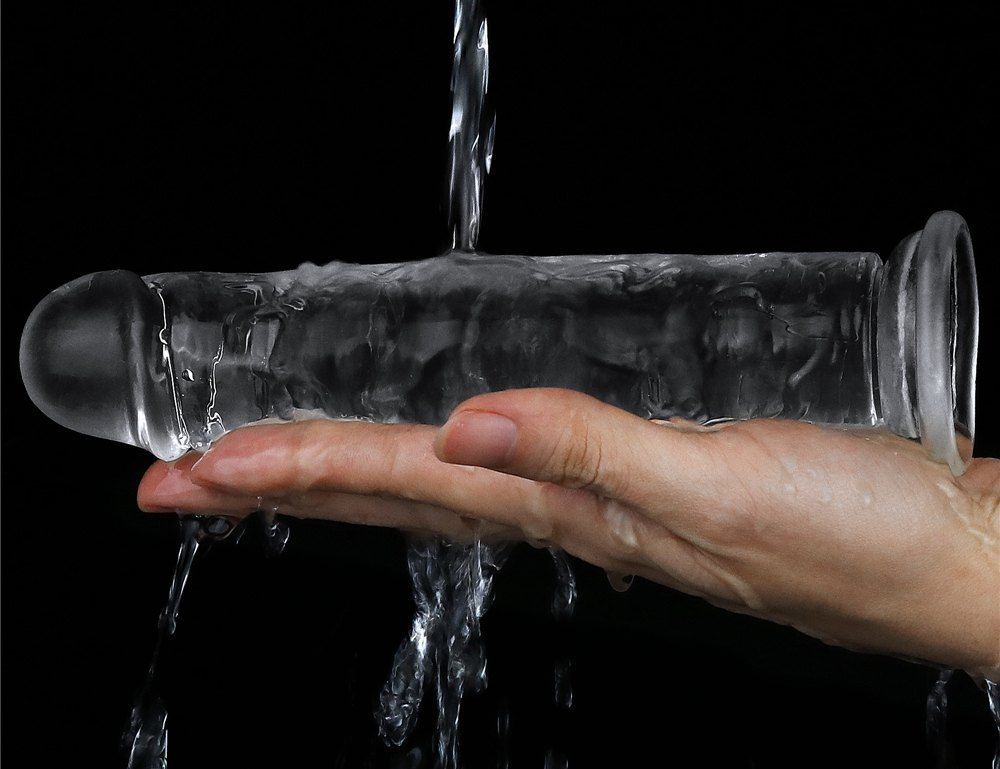 Lovetoy - Flawless Dildo 7.0'' - Clear photo-9