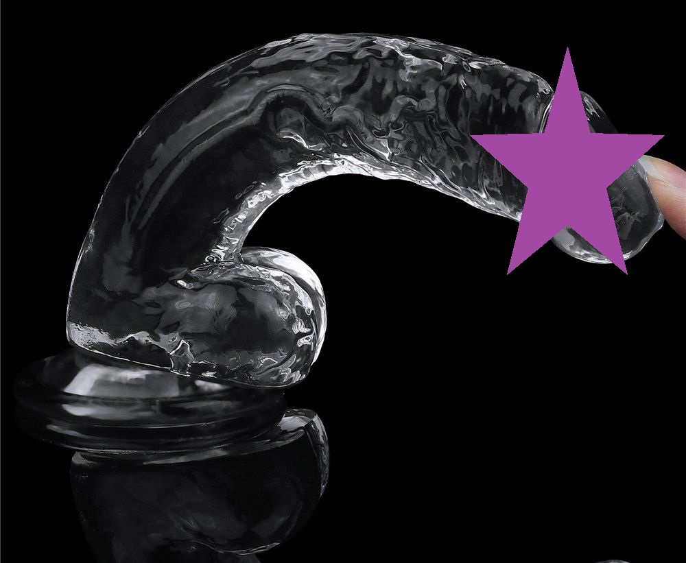 Lovetoy - Flawless Dildo 7.5'' - Clear photo-2