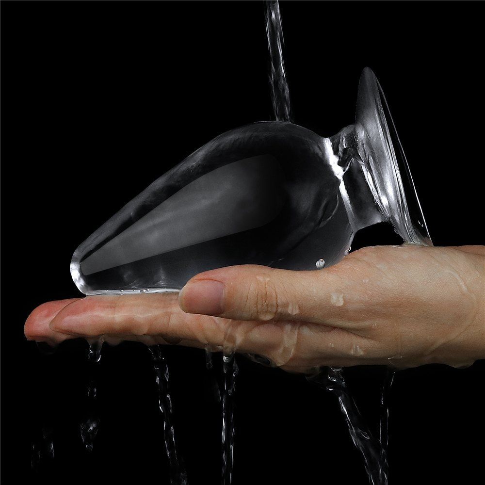 Lovetoy - Flawless Anal Plug 4.5'' - Clear photo-7