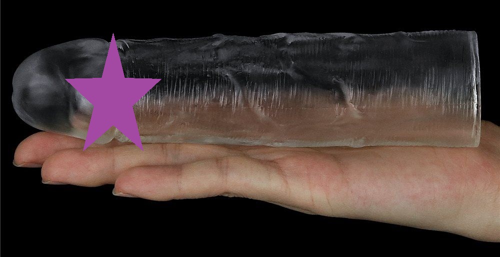 Lovetoy - Flawless Penis Sleeve Add 1'' - Clear photo-2