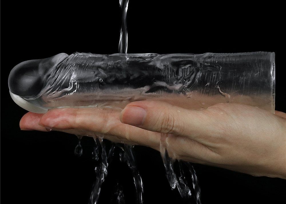 Lovetoy - Flawless Penis Sleeve Add 1'' - Clear photo-12