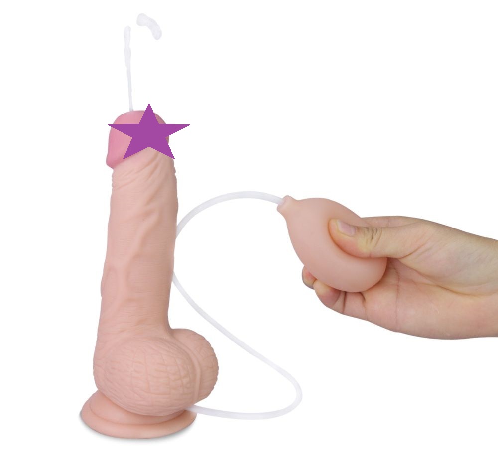 Lovetoy - Soft Ejaculation Cock With Ball 8