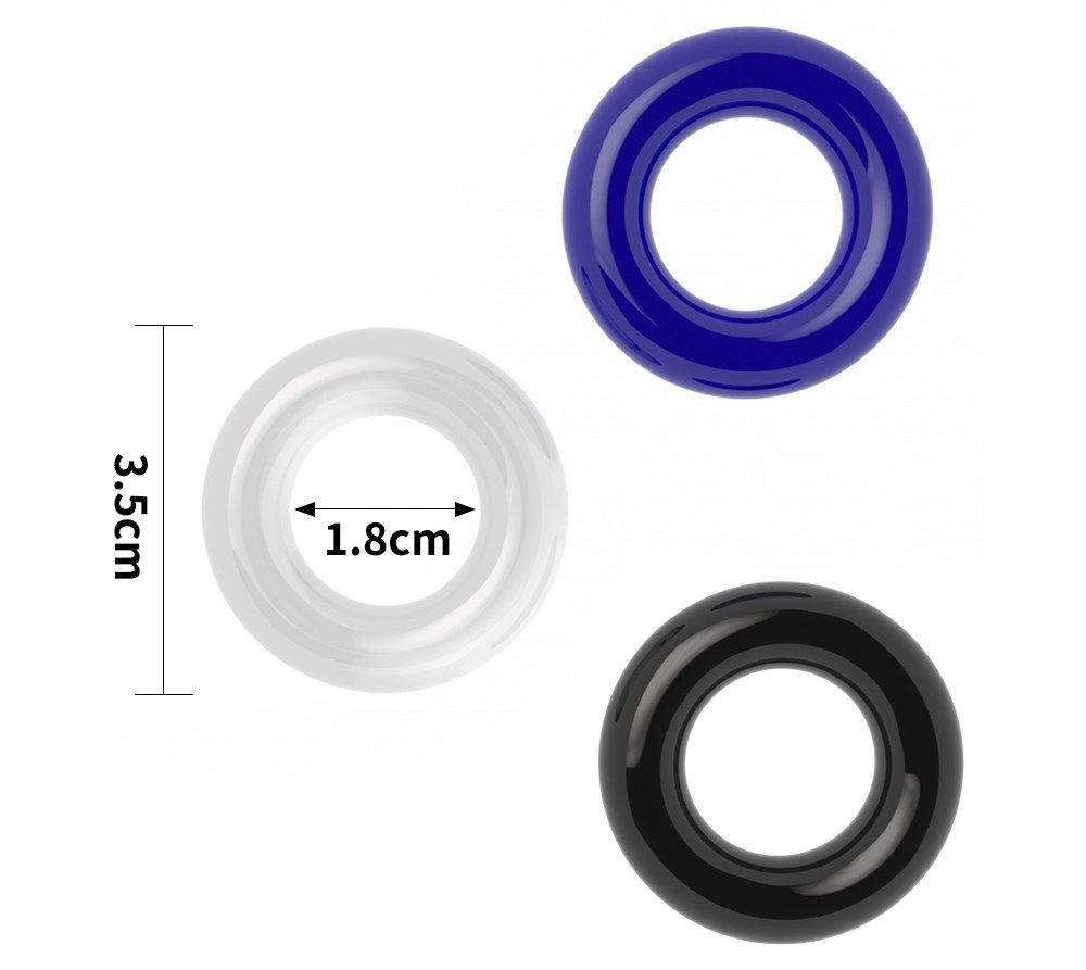 Lovetoy - Power Plus Triple Donut Ring Set photo-7