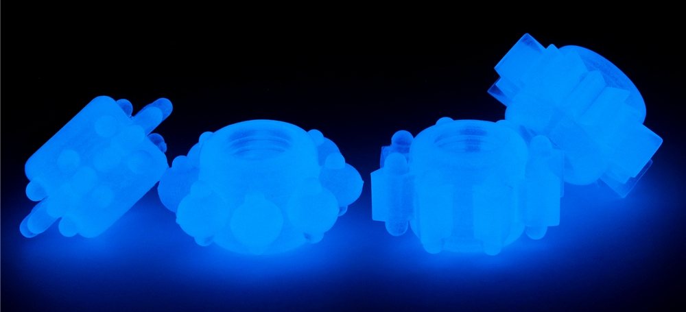 Lovetoy - Lumino Play Ring Set 4 pcs - Blue photo-8