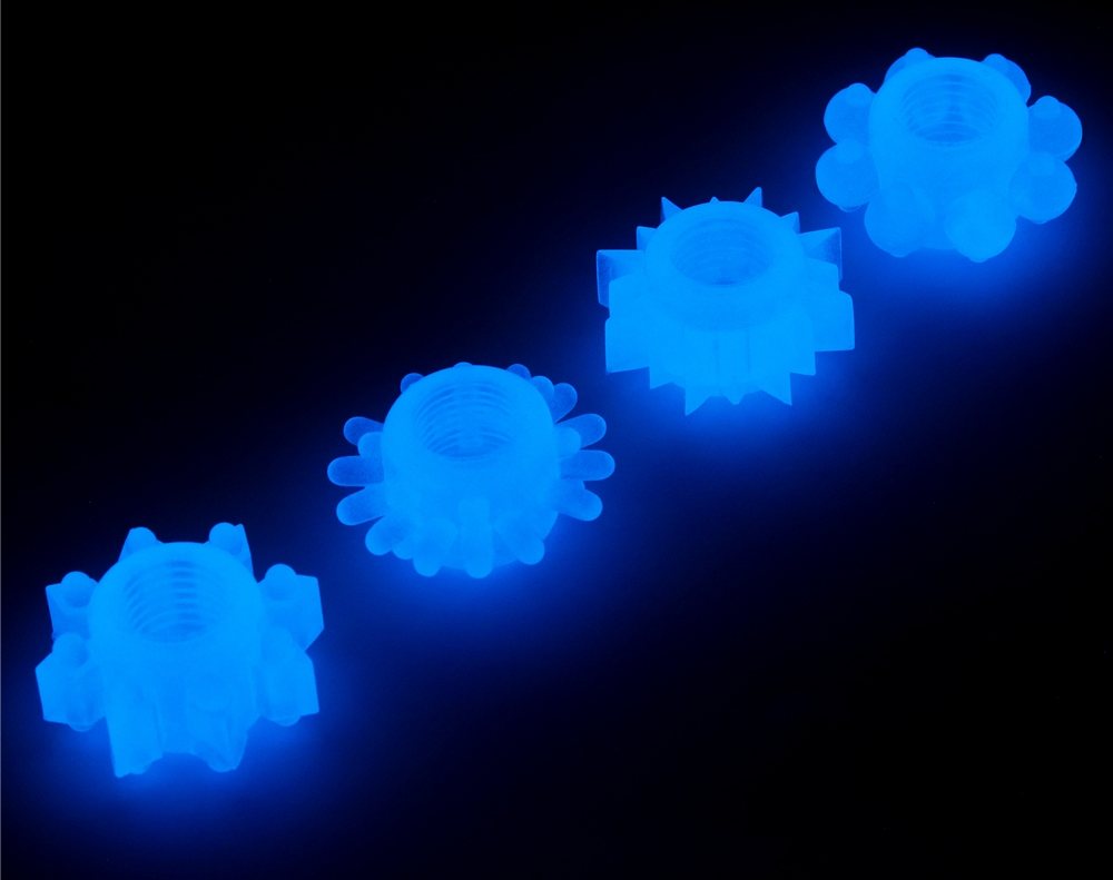 Lovetoy - Lumino Play Ring Set 4 pcs - Blue photo-10