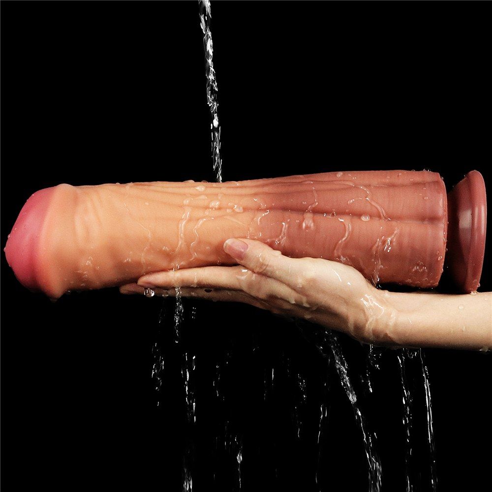 Lovetoy - 12'' Dual Layered King Sized Cock photo-12