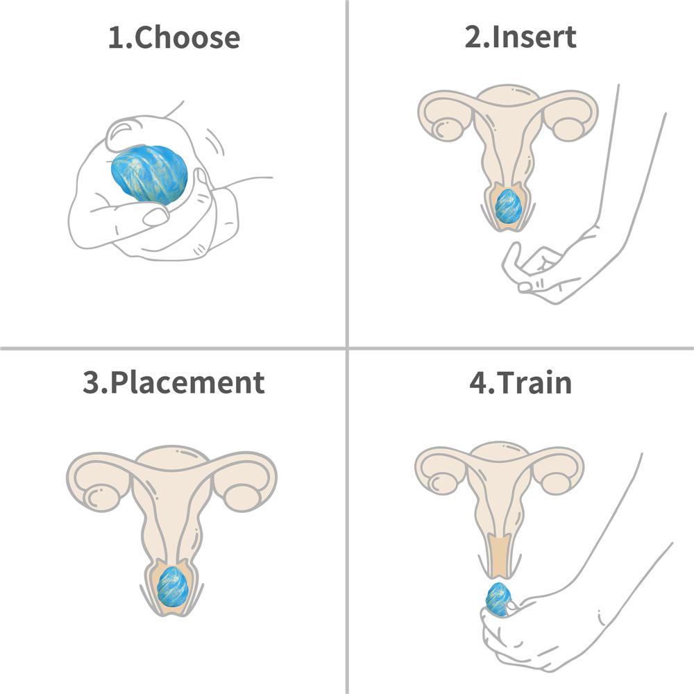 Lovetoy - Ocean's Toner Pelvic Egg Set - Blue photo-11 Lovetoy - Ocean's Toner Pelvic Egg Set - Blue photo-11