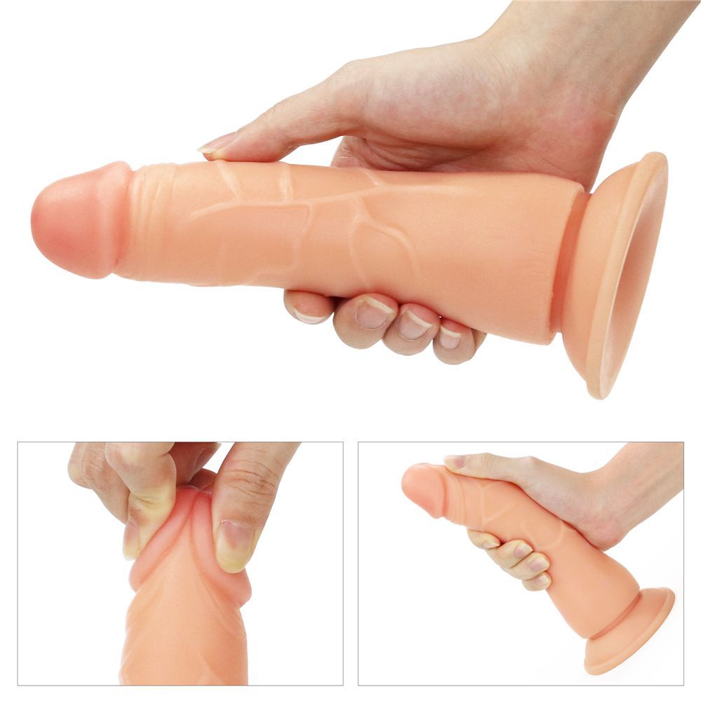 Lovetoy - Easy Strapon Set 7.5'' - Flesh photo-4
