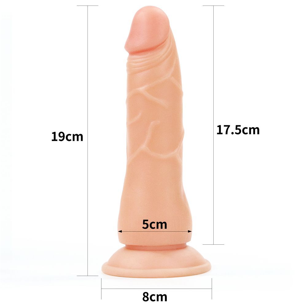 Lovetoy - Easy Strapon Set 7.5'' - Flesh photo-15