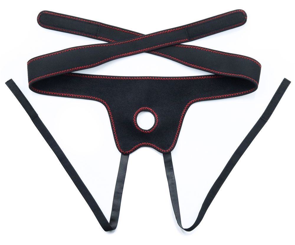 Lovetoy - Easy Strapon Set w Balls 7.5'' - Flesh photo-7