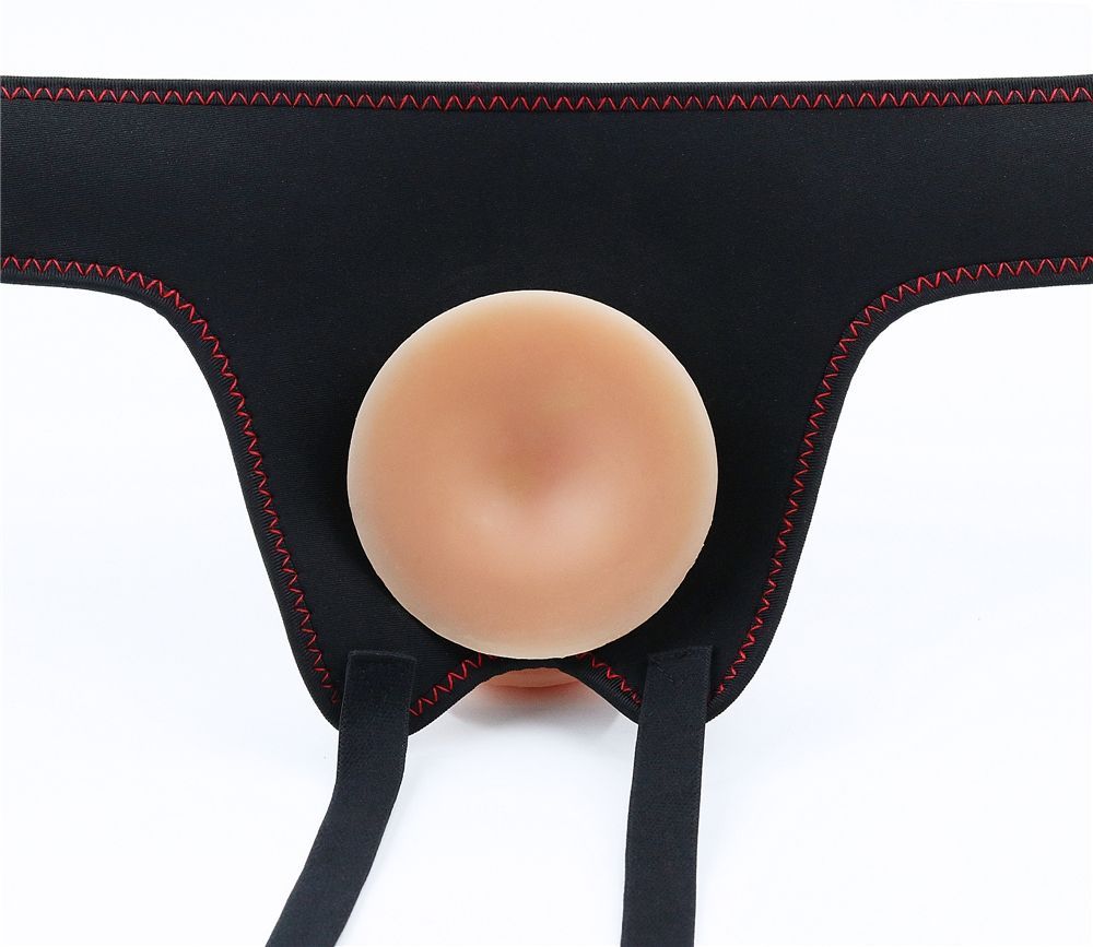 Lovetoy - Easy Strapon Set w Balls 7.5'' - Flesh photo-9