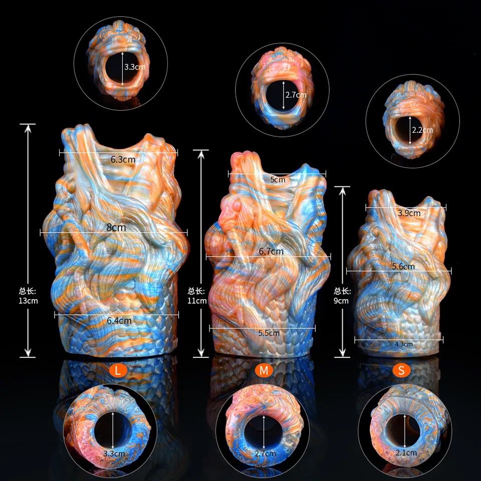 FAAK - Fantasy Dragon Mouth Sleeve - S photo-10