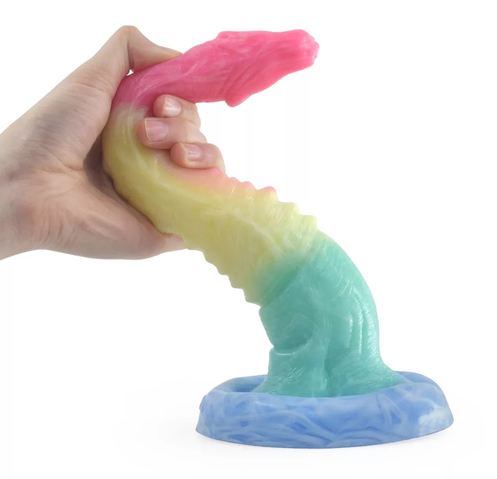 FAAK - Red Pupil Spirit Snake Poll Dildo - Pure Desire photo-2