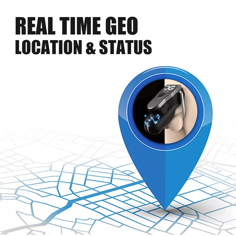 QIUI - APP Controlled Chastity Device M - Black photo-6