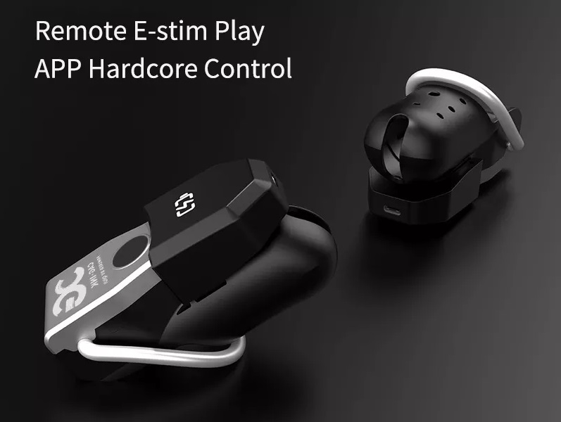 QIUI - APP Controlled Chastity Device M - Black photo-7