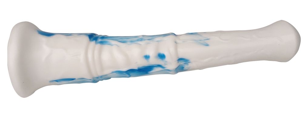 FAAK - Horse Long Dildo - White/Blue photo-9