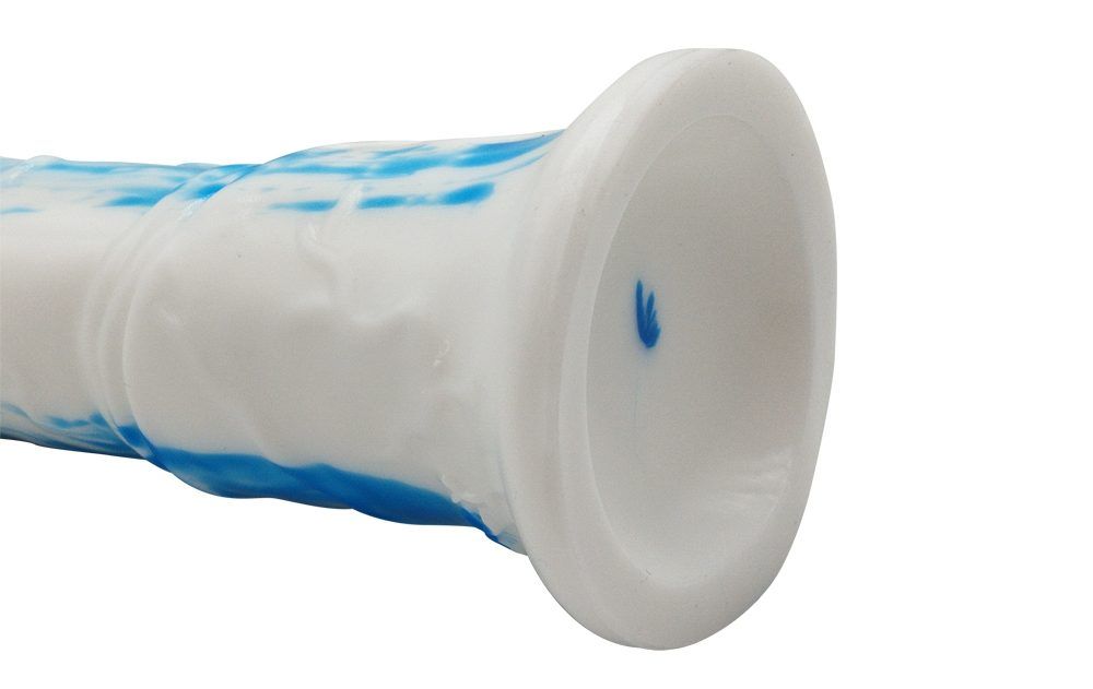FAAK - Horse Long Dildo - White/Blue photo-17