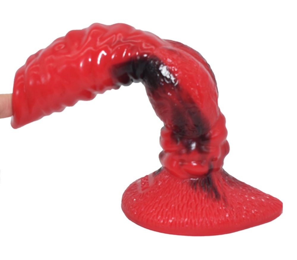 FAAK - Wolfdog Dildo - Red/Black photo-9