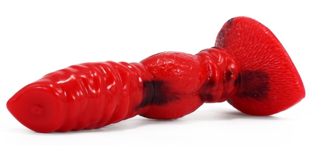 FAAK - Wolfdog Dildo - Red/Black photo-15