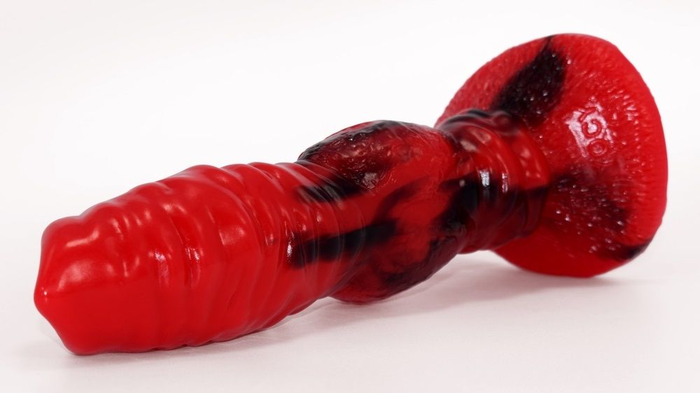 FAAK - Wolfdog Dildo - Red/Black photo-16