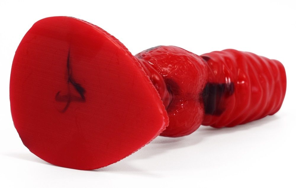 FAAK - Wolfdog Dildo - Red/Black photo-17