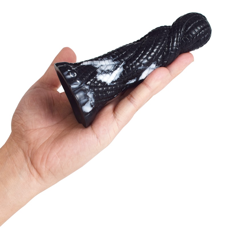 FAAK - Medusa Dildo - Black/White photo-2