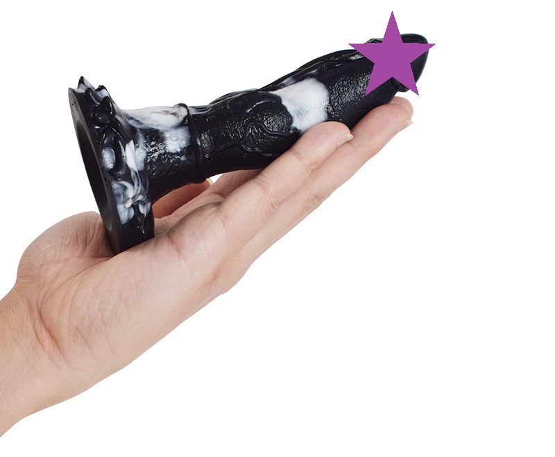 FAAK - Tyrannosaurus Rex S Dildo - Black/White photo-2