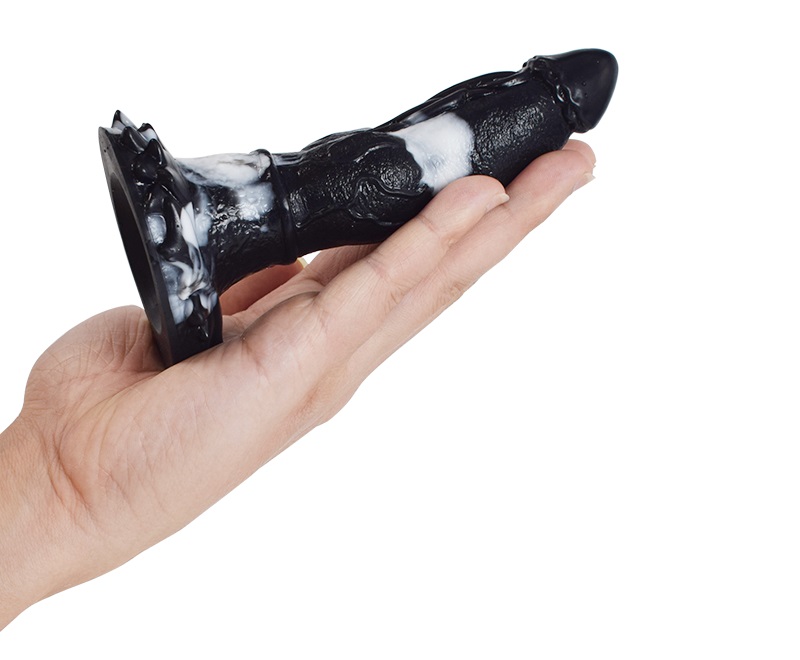 FAAK - Tyrannosaurus Rex S Dildo - Black/White photo-4