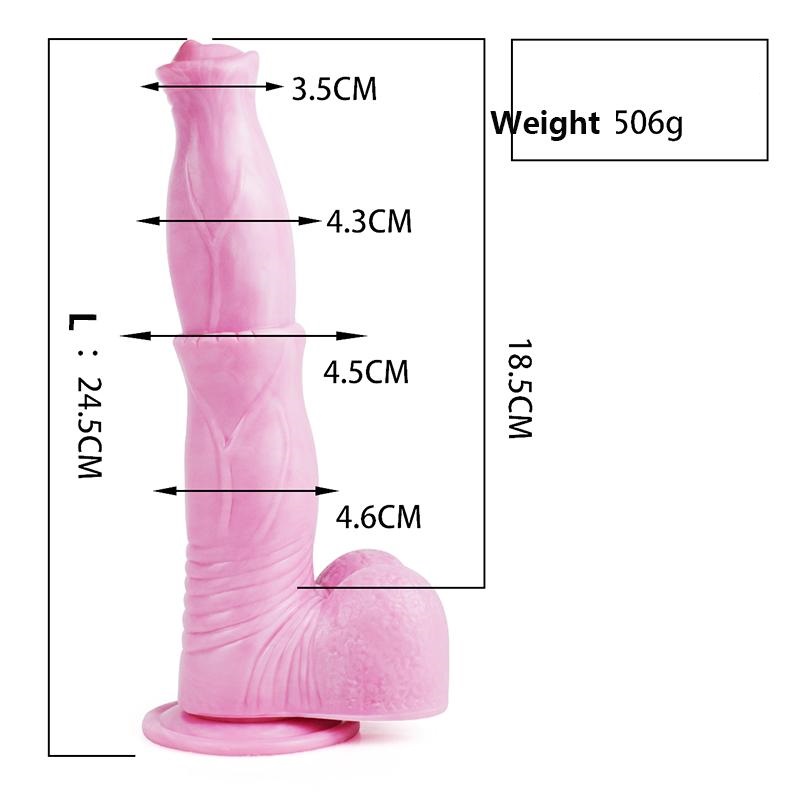 FAAK - Pegasus Dildo - Pink photo-6