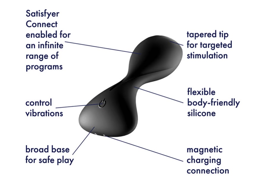 Satisfyer - Trendsetter Plug - Black photo-5