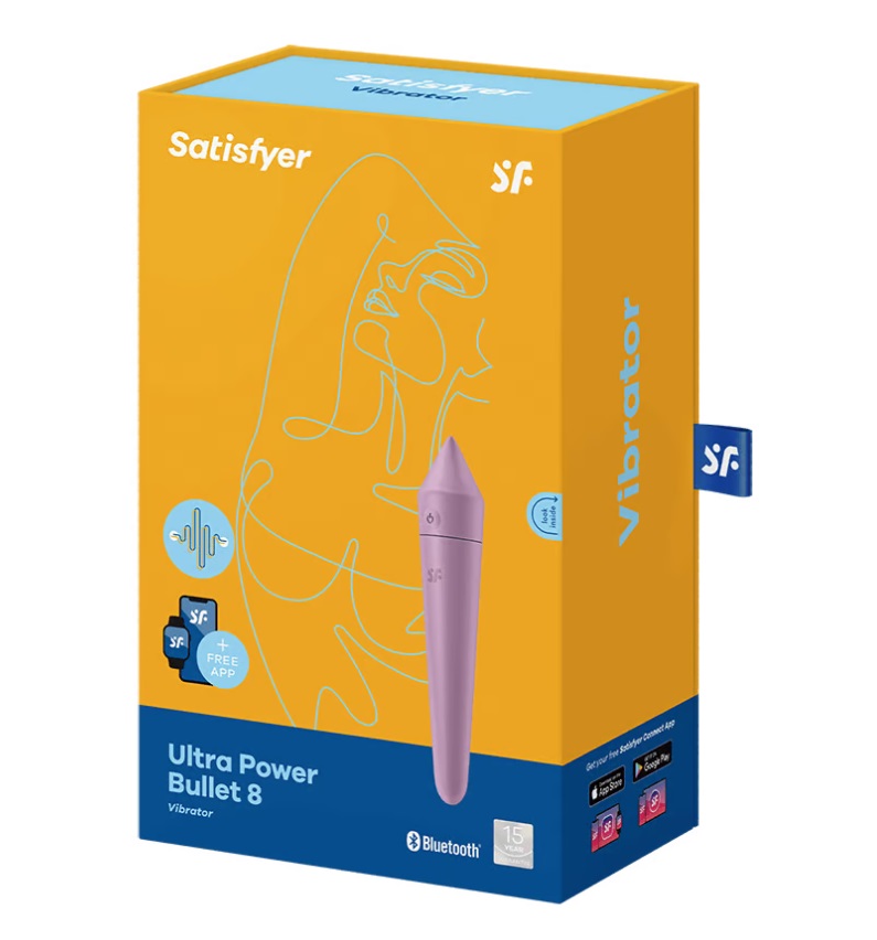 Satisfyer - Ultra Power Bullet 8 App - Lilac photo-5